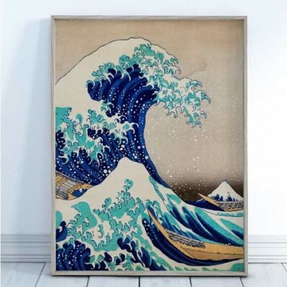 Great Wave off Kanagawa Art Print - Picture 1 of 5